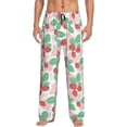 thumbnail image 1 of Naloa Strawberry Pajama Pants Men, PJ Bottoms, Sleep & Lounge Pants-XX-Large, 1 of 6