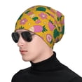 thumbnail image 1 of Naloa Strawberry Soft Beanie Hat, Knit Beanie Daily Beanie in Fine Knit for Women Men Winter Travel, Outdoor, 1 of 7