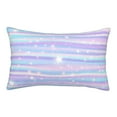 thumbnail image 1 of Naloa Striped Gradient Pillowcase, Throw Pillowcase, Wrinkle-Free, Stain-Resistant with Hidden Zipper for Bedroom Sofa - 14"x20", 1 of 9