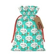 thumbnail image 1 of Naloa Strong Goose Drawstring Christmas Bags, 3D Xmas Gift Bags, Christmas Wrapping Bags, Xmas Goodie Bags, Treat Pouch Bags, Party Favor Bags-Medium, 1 of 9
