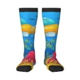 thumbnail image 1 of Naloa Submarine And Landscape Knee Socks, High Socks Long Stretchy Sock Women Knee High Stocking, Long Socks for Women, 1 of 6
