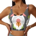 thumbnail image 1 of Naloa Summer Gnome 1 Sports Bras for Women,Sports Bras for Women High Support with Removable Pads-Medium, 1 of 8
