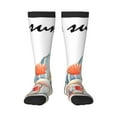 thumbnail image 1 of Naloa Summer Gnome Thigh High Socks Extra Long Stretchy Sock Women Over Knee High Opaque Stocking Daily Wear, 1 of 6