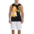 thumbnail image 1 of Naloa Sunflower Gnomes 5 Basketball Jersey Reversible Men's Mesh Athletic Sports Shirts Training Practice S-4XLMedium, 1 of 6