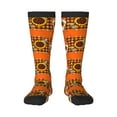 thumbnail image 1 of Naloa Sunflower Gnomes and Bees Thigh High Socks Extra Long Stretchy Sock Women Over Knee High Opaque Stocking Daily Wear, 1 of 6