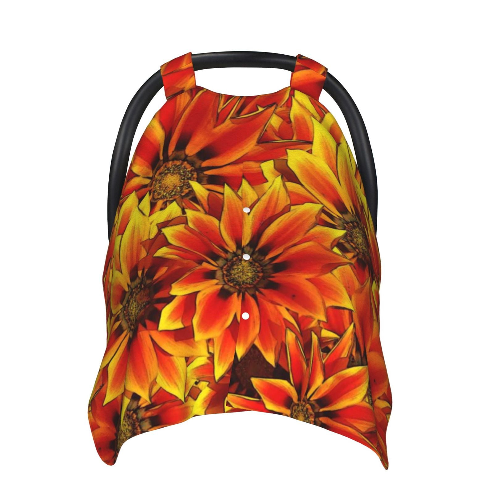 Naloa Sunflower4 Baby Car Seat Cover, Breathable Baby Carrier Cover, Multiuse Baby Carrier Cover & Nursing Breastfeeding Cover
