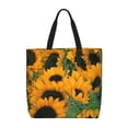 thumbnail image 1 of Naloa Sunflowers 7 Tote Bag for Women, Foldable Tote Bag With Zipper, Large Shoulder Bag, Top Handle Handbag for Travel, Work, Shopping, 1 of 9