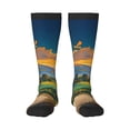 thumbnail image 1 of Naloa Sunflowers At Sunset Knee Socks, High Socks Long Stretchy Sock Women Knee High Stocking, Long Socks for Women, 1 of 6