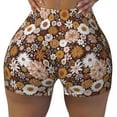 thumbnail image 1 of Naloa Sunflowers Biker Shorts for Women Seamless Scrunch Short Women’s Yoga Shorts for Gym Running Sport Shorts - Small, 1 of 9