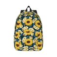 thumbnail image 1 of Naloa Sunflowers Canvas Backpack for Men Women Rucksack Casual Travel Daypack College Tote Satchel Bookbag for Teens-Small, 1 of 7
