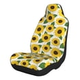 thumbnail image 1 of Naloa Sunflowers Car Seat Covers 2PCs Front Car Seat Covers Universal fit for Most Cars SUVs and Trucks - 1, 1 of 5