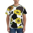 thumbnail image 1 of Naloa Sunflowers Country Men's T-Shirt Sport T-shirt Men's Basic Tee Casual Men's Shirt, Round Neck, Short Sleeves - 3X-Large, 1 of 5