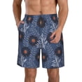 thumbnail image 1 of Naloa Sunflowers Men's Beach Shorts, Surfing shorts, Swim trunks, Quick Dry Swim Trunks for Surfing Beach Fun - 3X-Large, 1 of 9