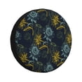 thumbnail image 1 of Naloa Sunflowers PVC Leather Spare Tire Wheel Cover for Car Truck SUV Camper Trailer Universal Fit many size14 inch, 1 of 6