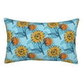 thumbnail image 1 of Naloa Sunflowers Pillow Covers, Throw Pillow Case Cushion Covers,Cushion for Bedroom,Couch,Home-16"x24", 1 of 6