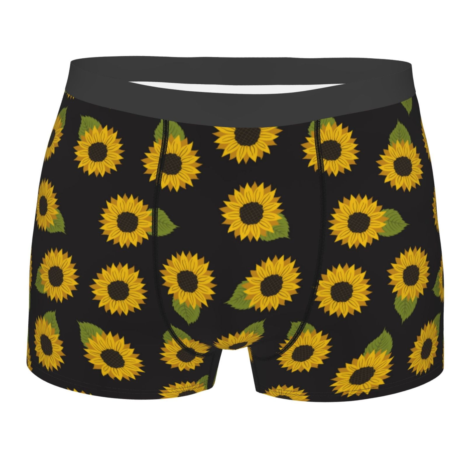 Naloa Sunflowers Print Mens Underwear - Boxers for Men, Classic Briefs ...