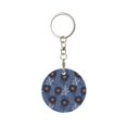 thumbnail image 1 of Naloa Sunflowers Print Round Keychain Keychain Key Ring, Key Tag, Key Chain Bulk for Gift Accessories (Round), 1 of 7