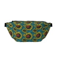 thumbnail image 1 of Naloa Sunflowers Print Running Belts for Men Women,Running Fanny Pack with 2-Zipper Pockets,Waterproof Waist Pack for Travel Hiking Running Outdoor Sports, 1 of 8