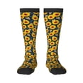 thumbnail image 1 of Naloa Sunflowers Thigh High Socks Extra Long Stretchy Sock Women Over Knee High Opaque Stocking Daily Wear, 1 of 6