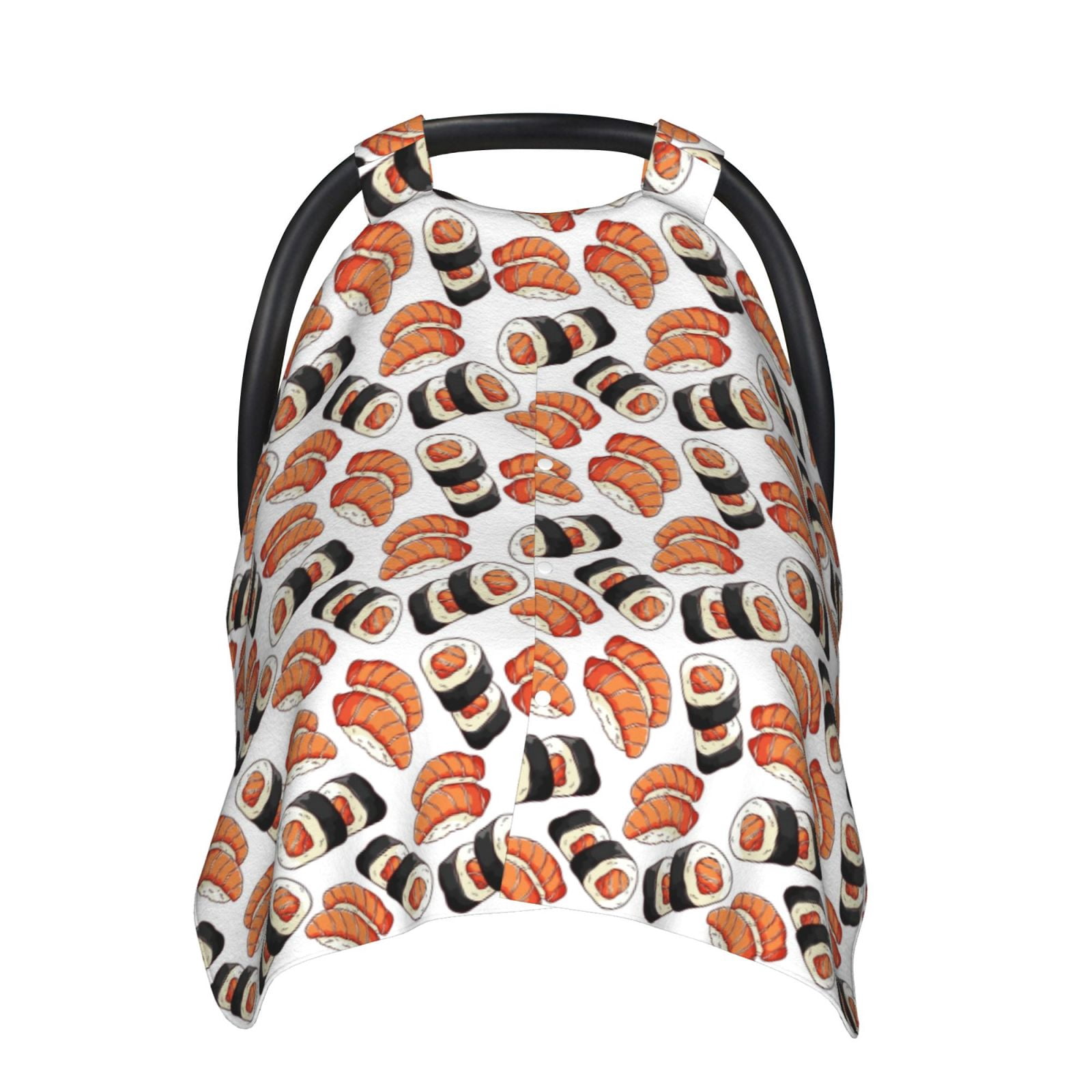 Naloa Sushi Roll Baby Car Seat Cover, Breathable Baby Carrier Cover, Multiuse Baby Carrier Cover & Nursing Breastfeeding Cover