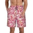 thumbnail image 1 of Naloa Sweet Men's Beach Shorts, Surfing shorts, Swim trunks, Quick Dry Swim Trunks for Surfing Beach Fun - Medium, 1 of 9