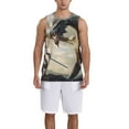 thumbnail image 1 of Naloa Swordsman Cool Dragon Basketball Jersey Reversible Men's Mesh Athletic Sports Shirts Training Practice S-4XL4X-Large, 1 of 6