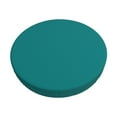 thumbnail image 1 of Naloa Teal Round Bar Stool Cushion Cover 12-14 inch, Fits Kitchen, Office, Restaurant Chairs - 13 inch, 1 of 7