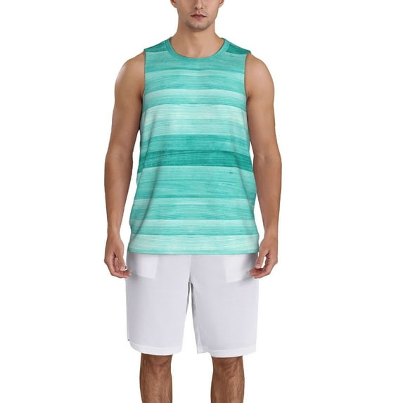Naloa Teal Turquoise Basketball Jersey Reversible Men's Mesh Athletic Sports Shirts Training Practice S-4XLXX-Large