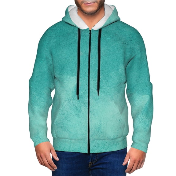 Naloa Teal Turquoise1 Men’s Hoodies, Zip up Hoodie, Sweatshirts,Hoodies for Men Sizes S-3XL-3X-Large