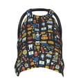 thumbnail image 1 of Naloa Teeth Baby Car Seat Cover, Breathable Baby Carrier Cover, Multiuse Baby Carrier Cover & Nursing Breastfeeding Cover, 1 of 5