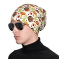 thumbnail image 1 of Naloa Thanksgiving Turkey Soft Beanie Hat, Knit Beanie Daily Beanie in Fine Knit for Women Men Winter Travel, Outdoor, 1 of 7