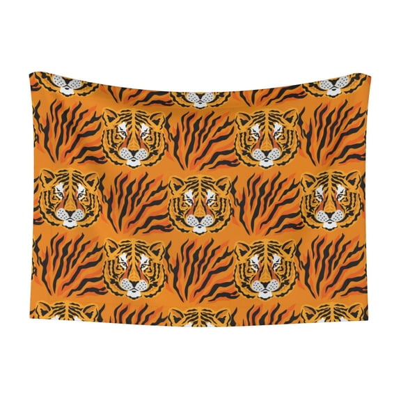 Naloa Tiger Dog Blanket, 3 Sizes Cat Blanket for Indoor Cats Large Medium Small Dog Gifts-Large