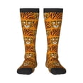 thumbnail image 1 of Naloa Tiger Thigh High Socks Extra Long Stretchy Sock Women Over Knee High Opaque Stocking Daily Wear, 1 of 6