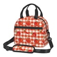 thumbnail image 1 of Naloa Tomatoes And Chili Print Lunch Bag for Women & Men Insulated Lunch Box or Cooler Lunch Tote Bags for Work, Travel, Outdoor, 1 of 5