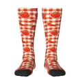 thumbnail image 1 of Naloa Tomatoes And Chili Thigh High Socks Extra Long Stretchy Sock Women Over Knee High Opaque Stocking Daily Wear, 1 of 6