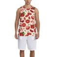 thumbnail image 1 of Naloa Tomatoes Basketball Jersey Reversible Men's Mesh Athletic Sports Shirts Training Practice S-4XLX-Large, 1 of 6