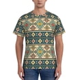 thumbnail image 1 of Naloa Traditional Tribal Aztec1 Men's T-Shirt Sport T-shirt Men's Basic Tee Casual Men's Shirt, Round Neck, Short Sleeves - Small, 1 of 5
