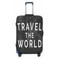 thumbnail image 1 of Naloa Travel The World1 Elastic Suitcase Protector, Travel Suitcase Protector Cover Fits 18-32in Suitcase - Small, 1 of 9