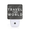 thumbnail image 1 of Naloa Travel The World1 Night Lights Plug into Wall, Dusk to Dawn Sensor Warm White Led Night Light 0.5W, Nightlight suit for Adults, Bedroom, Bathroom, Hallway, Kitchen, 1 of 5