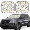 thumbnail image 1 of Naloa Travel1 2 Piece Foldable Car Sun Shades, Car Windshield Sunshade, Front Window Sunshade for Car, Truck, SUV - Medium, 1 of 7