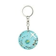 thumbnail image 1 of Naloa Travelling on Airplane Print Round Keychain Keychain Key Ring, Key Tag, Key Chain Bulk for Gift Accessories (Round), 1 of 7