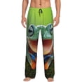 thumbnail image 1 of Naloa Tree Frog Pajama Pants Men, PJ Bottoms, Sleep & Lounge Pants-X-Large, 1 of 6