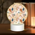thumbnail image 1 of Naloa Tropical Beach Sea Shell Acrylic LED Night Light Custom LED Lights Personalized Nightlight Customized Gifts for Family Couples Friends, 1 of 9