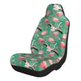 thumbnail image 1 of Naloa Tropical Flamingo Car Seat Covers 2PCs Front Car Seat Covers Universal fit for Most Cars SUVs and Trucks - 2 PCS, 1 of 1