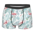 thumbnail image 1 of Naloa Tropical Flamingo Print Mens Underwear - Boxers for Men, Classic Briefs for Men, 1 of 9