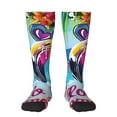 thumbnail image 1 of Naloa Tropical Flamingo Summer Knee Socks, High Socks Long Stretchy Sock Women Knee High Stocking, Long Socks for Women, 1 of 6