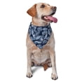 thumbnail image 1 of Naloa Tropical Leaves Dog Bandanas 1PC Washable Triangle Dog Scarfs Premium Durable Fabric, for Small Medium Large Dogs and Cats, 1 of 6