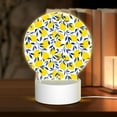 thumbnail image 1 of Naloa Tropical Lemon Acrylic LED Night Light Custom LED Lights Personalized Nightlight Customized Gifts for Family Couples Friends, 1 of 9
