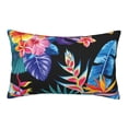 thumbnail image 1 of Naloa Tropical Palm Leaves Pillowcase, Throw Pillowcase, Wrinkle-Free, Stain-Resistant with Hidden Zipper for Bedroom Sofa - 16"x24", 1 of 9