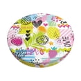 thumbnail image 1 of Naloa Tropical Pineapples Round Bar Stool Cushion Cover 12-14 inch, Fits Kitchen, Office, Restaurant Chairs - {sizeName}13 inch, 1 of 7